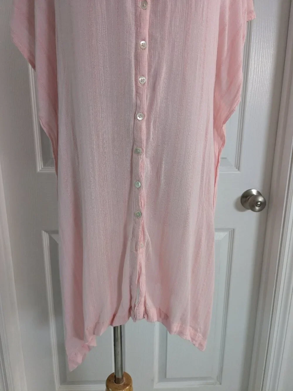 L space Anita cover up Rose Quartz Light Pink Resort Beach XS/S